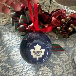 Festive Blue Ornament